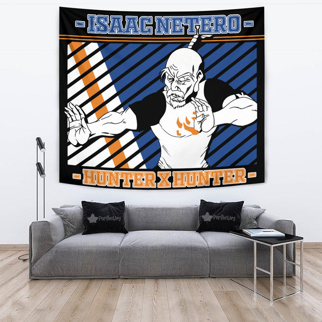 Isaac Netero Tapestry Custom Hunter x Hunter Anime Bedroom Living Room Home Decoration 4 - PerfectIvy