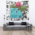 Ivysaur Tapestry Custom Pokemon Manga Anime Room Decor 3 - PerfectIvy