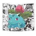 Ivysaur Tapestry Custom Pokemon Manga Anime Room Decor 4 - PerfectIvy