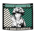 Izuku Midoriya Tapestry Custom My Hero Academia Anime Home Wall Decor For Bedroom Living Room 1 - PerfectIvy