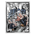Jean Pierre Polnareff Blanket Fleece Custom JJBA Anime Bedding 1 - PerfectIvy
