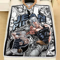 Jean Pierre Polnareff Blanket Fleece Custom JJBA Anime Bedding 2 - PerfectIvy
