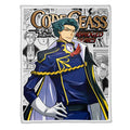 Jeremiah Gottwald Blanket Fleece Custom Code Geass Anime Manga Bedding Room 4 - PerfectIvy