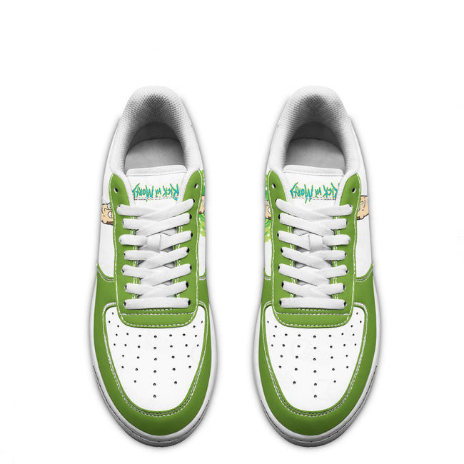 Jerry Smith Rick and Morty Custom Sneakers QD13 4 - PerfectIvy