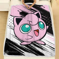 Jigglypuff Blanket Fleece Custom Pokemon Anime Bedding 1 - PerfectIvy