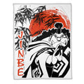 Jinbe Blanket Custom One Piece Manga Anime Bedding 3 - PerfectIvy