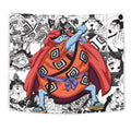 Jinbe Tapestry Custom One Piece Anime Manga Room Wall Decor 1 - PerfectIvy