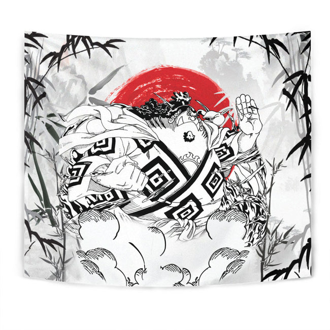 Jinbe Tapestry Custom One Piece Anime Room Decor 1 - PerfectIvy