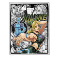 Jolyne Cujoh Blanket Fleece Custom JJBA Anime Bedding 1 - PerfectIvy