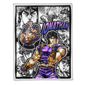 Jonathan Joestar Blanket Fleece Custom JJBA Anime Bedding 1 - PerfectIvy