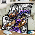 Jonathan Joestar Blanket Fleece Custom JJBA Anime Bedding 2 - PerfectIvy