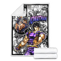 Jonathan Joestar Blanket Fleece Custom JJBA Anime Bedding 4 - PerfectIvy