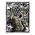 Jotaro Kujo Blanket Fleece Custom JJBA Anime Bedding 1 - PerfectIvy