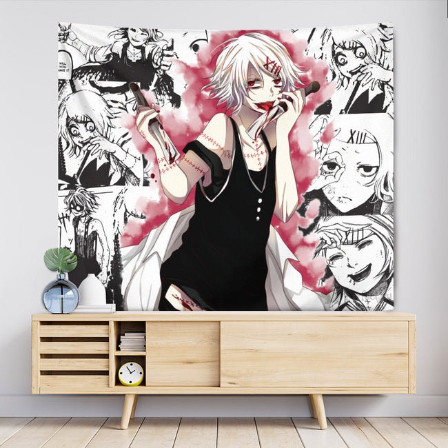 Juuzou Suzuya Tapestry Custom Tokyo Ghoul Manga Anime Room Decor 1 - PerfectIvy