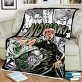 Kakyoin Noriaki Blanket Fleece Custom JJBA Anime Bedding 3 - PerfectIvy