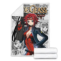 Kallen Stadtfeld Blanket Fleece Custom Code Geass Anime Manga Bedding Room 3 - PerfectIvy
