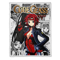 Kallen Stadtfeld Blanket Fleece Custom Code Geass Anime Manga Bedding Room 4 - PerfectIvy