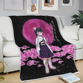Kanao Tsuyuri Blanket Custom Moon Style Demon Slayer Anime Bedding 3 - PerfectIvy