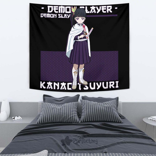 Kanao Tsuyuri Tapestry Custom Demon Slayer Anime Home Decor 4 - PerfectIvy