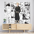 Ken Ryuguji Draken Tapestry Custom Tokyo Revengers Manga Anime Room Decor 2 - PerfectIvy