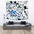 Killua Godspeed Tapestry Custom Hunter x Hunter Anime mix Manga Home Room Wall Decor 4 - PerfectIvy