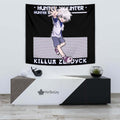 Killua Zoldyck Tapestry Custom Hunter x Hunter Anime Room Decor 3 - PerfectIvy