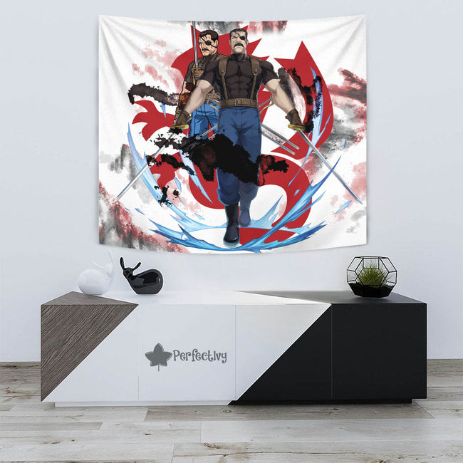King Bradley Tapestry Custom Fullmetal Alchemist Anime Home Wall Decor For Bedroom Living Room 3 - PerfectIvy