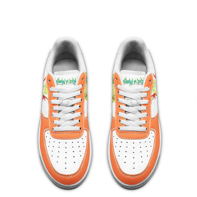 King Flippy Nips Rick and Morty Custom Sneakers QD13 4 - PerfectIvy