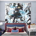 Kirito Tapestry Custom Sword Art Online Manga Anime Room Decor 1 - PerfectIvy