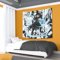 Kirito Tapestry Custom Sword Art Online Manga Anime Room Decor 4 - PerfectIvy