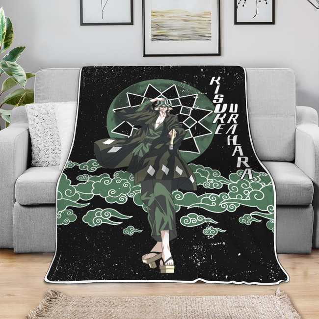 Kisuke Urahara Blanket Moon Style Custom Bleach Anime Bedding 4 - PerfectIvy