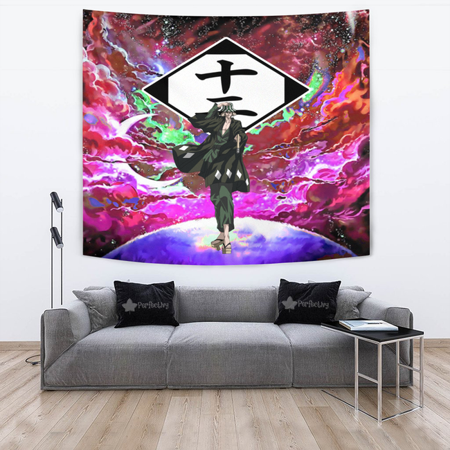 Kisuke Urahara Tapestry Custom Galaxy Bleach Anime Room Decor 2 - PerfectIvy
