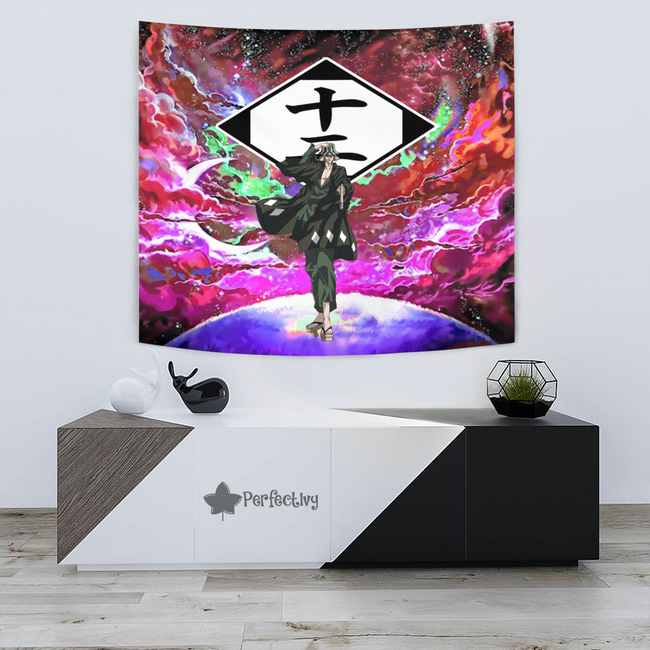 Kisuke Urahara Tapestry Custom Galaxy Bleach Anime Room Decor 3 - PerfectIvy