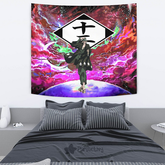 Kisuke Urahara Tapestry Custom Galaxy Bleach Anime Room Decor 4 - PerfectIvy