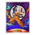 Klilyn Fleece Blanket Custom Dragon Ball Anime Galaxy Style 1 - PerfectIvy