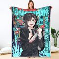 Kobeni Higashiyama Blanket Custom Chainsaw Man Anime Bedding 1 - PerfectIvy