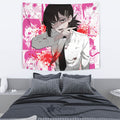 Kobeni Higashiyama Tapestry Custom Chainsaw Man Anime Manga Room Decor 4 - PerfectIvy