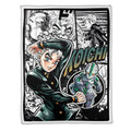 Koichi Hirose Blanket Fleece Custom JJBA Anime Bedding 1 - PerfectIvy