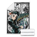 Koichi Hirose Blanket Fleece Custom JJBA Anime Bedding 4 - PerfectIvy