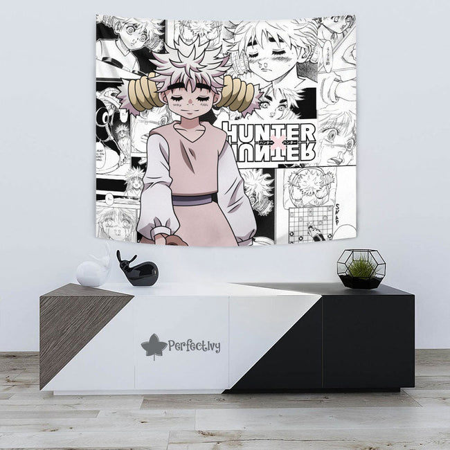 Komugi Tapestry Custom Hunter x Hunter Anime mix Manga Home Room Wall Decor 3 - PerfectIvy