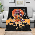 Kozuki Oden Blanket Moon Style Custom One Piece Anime Bedding 4 - PerfectIvy