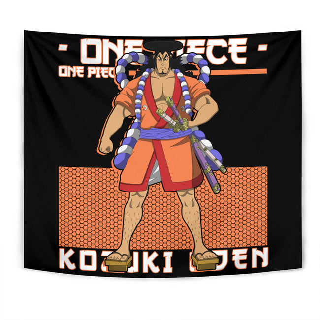 Kozuki Oden Tapestry Custom One Piece Anime Room Decor 1 - PerfectIvy