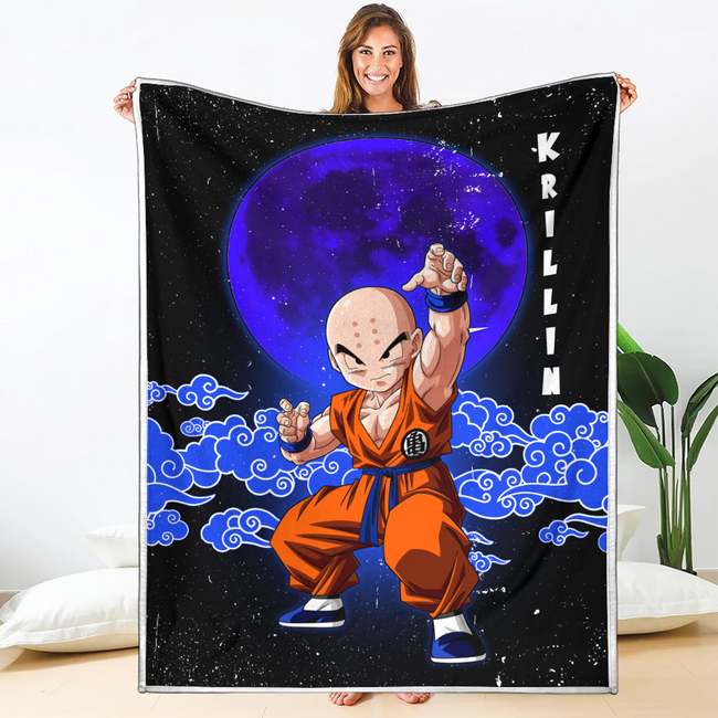 Krillin Blanket Custom Cloud Dragon Ball Anime Bedding 1 - PerfectIvy