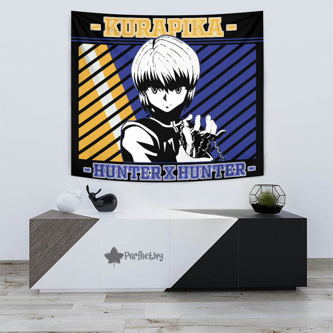 Kurapika Tapestry Custom Hunter x Hunter Anime Bedroom Living Room Home Decoration 3 - PerfectIvy