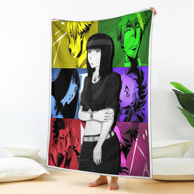 Kurokami no Onna Blanket Custom Death Parade Anime Bedding 2 - PerfectIvy