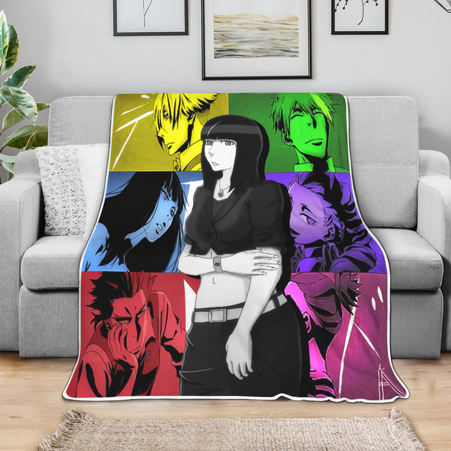 Kurokami no Onna Blanket Custom Death Parade Anime Bedding 4 - PerfectIvy