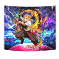 Kyojuro Rengoku Tapestry Custom Galaxy Demon Slayer Anime Room Decor 1 - PerfectIvy