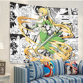 Leafa Tapestry Custom Sword Art Online Manga Anime Room Decor 2 - PerfectIvy