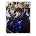 Lelouch Lamperouge Blanket Fleece Custom Code Geass Anime Manga Bedding Room 4 - PerfectIvy