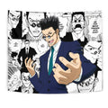 Leorio Paradinight Tapestry Custom Hunter x Hunter Anime Mix Manga Room Decor 1 - PerfectIvy